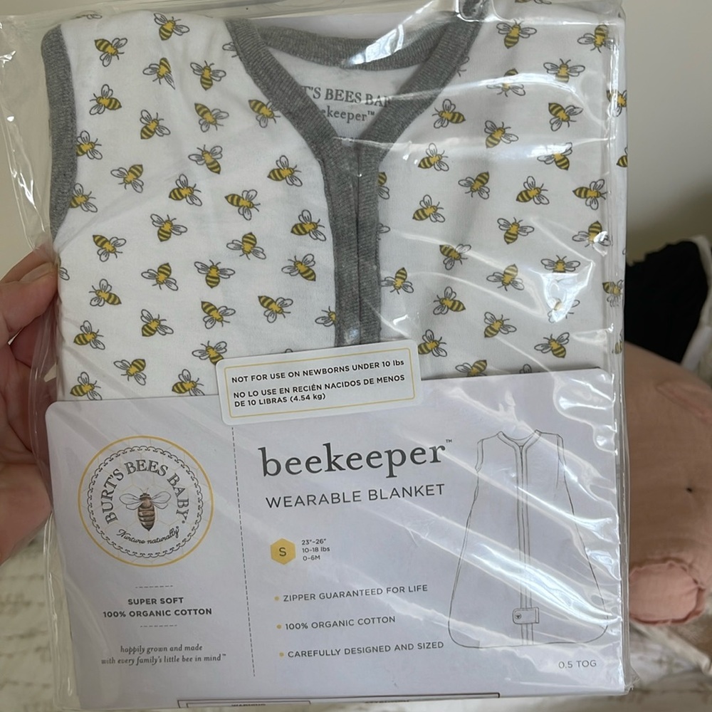 Burt’s bees organic cotton sleep sack